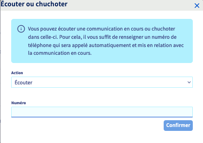 écouter ou chuchoter
