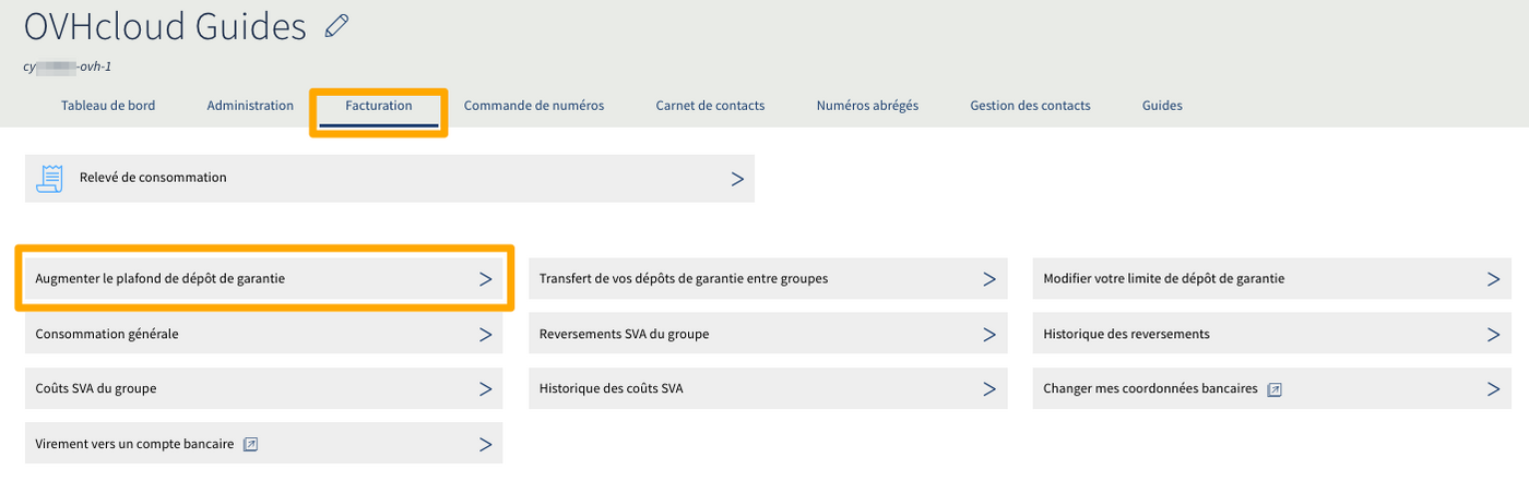 augmenter depot de garantie