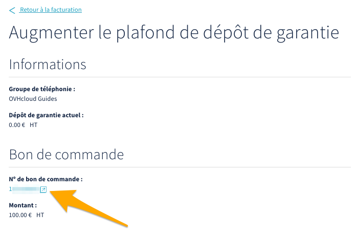 augmenter depot de garantie