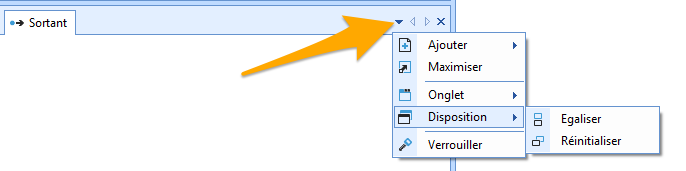 réinitialiser zones